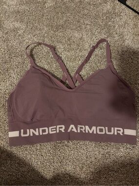 Under Armour Mauve Crisscross Sports Bra